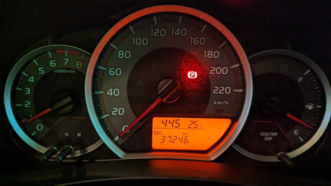 2016 Toyota Yaris Ascent, Manual, 37246 km, Odometer View