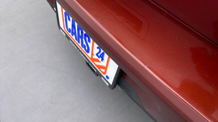 LINCOLN MKX-Bumper Rear Scratch