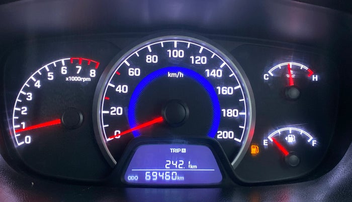 2018 Hyundai Grand i10 SPORTZ 1.2 KAPPA VTVT, Petrol, Manual, 69,483 km, Odometer Image