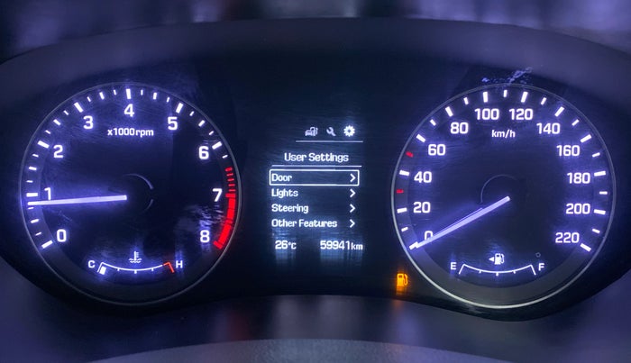 2016 Hyundai Elite i20 ASTA 1.2 (O), Petrol, Manual, 59,942 km, Odometer Image