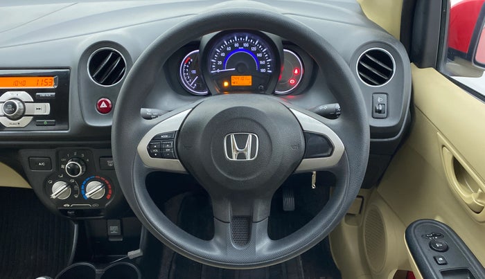2015 Honda Brio 1.2 S MT I VTEC, Petrol, Manual, 44,135 km, Steering Wheel Close Up