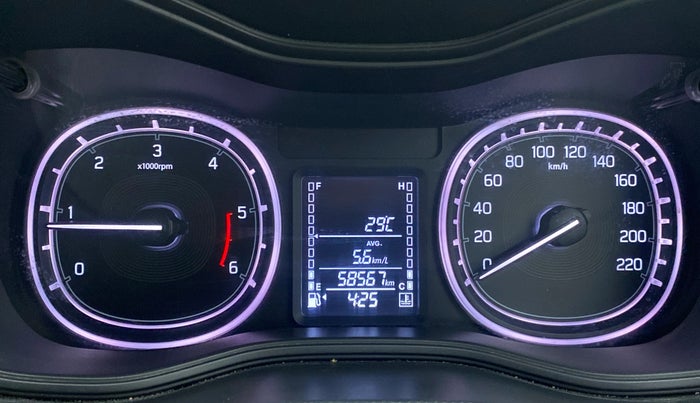 2017 Maruti Vitara Brezza ZDI PLUS, Diesel, Manual, 58,616 km, Odometer Image