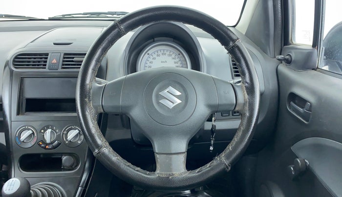 2012 Maruti Ritz LXI, Petrol, Manual, 32,749 km, Steering Wheel Close Up