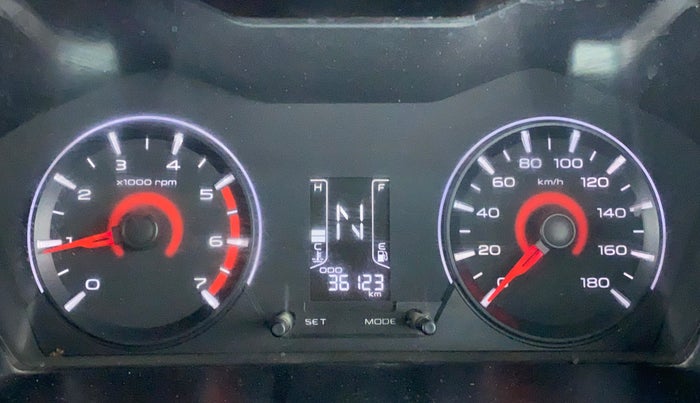 2016 Mahindra Kuv100 K6 6 STR, Petrol, Manual, 36,201 km, Odometer Image