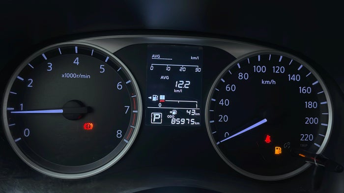 NISSAN KICKS-Odometer View