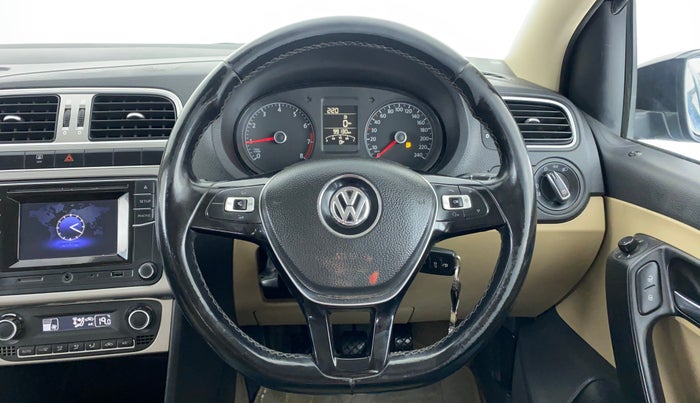 2016 Volkswagen Polo HIGHLINE1.2L PETROL, Petrol, Manual, 99,371 km, Steering Wheel Close Up