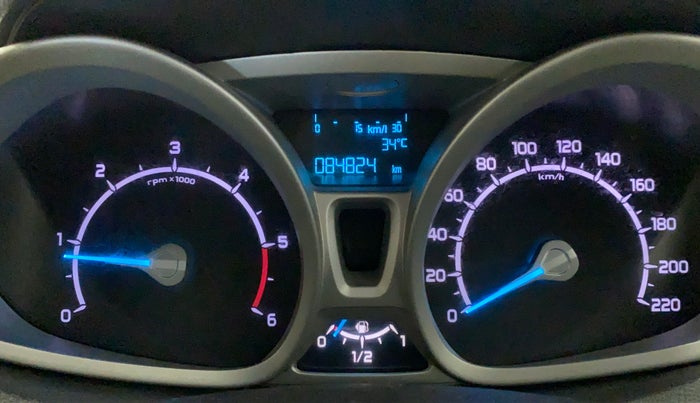 2014 Ford Ecosport 1.5 TITANIUMTDCI OPT, Diesel, Manual, 84,887 km, Odometer Image