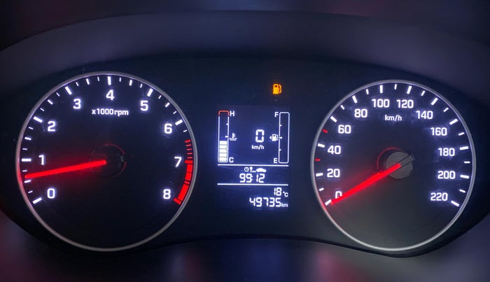 2019 Hyundai Elite i20 1.2 SPORTS PLUS VTVT, Petrol, Manual, 49,767 km, Odometer Image