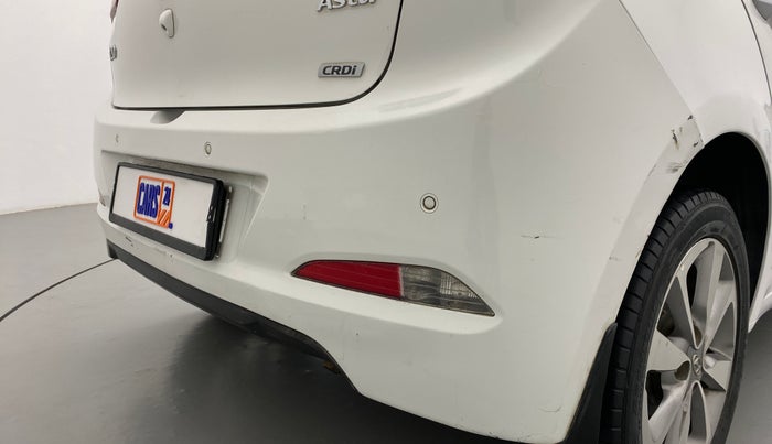 2015 Hyundai Elite i20 ASTA 1.4 CRDI, Diesel, Manual, 96,222 km, Rear bumper - Minor scratches