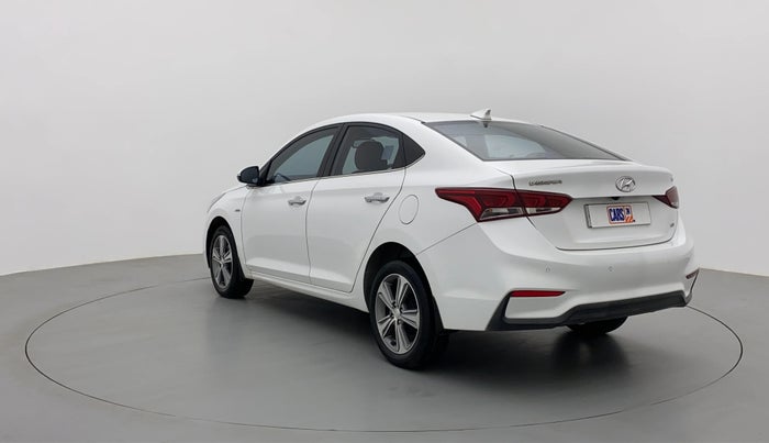 2019 Hyundai Verna 1.6 CRDI SX + AT, Diesel, Automatic, 49,098 km, Left Back Diagonal