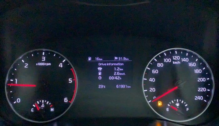 2019 KIA SELTOS HTX 1.5 DIESEL, Diesel, Manual, 62,084 km, Odometer Image