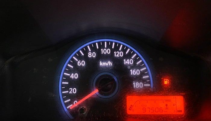2017 Datsun Redi Go T (O), Petrol, Manual, 97,628 km, Odometer Image