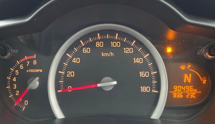 2016 Maruti Celerio ZXI AMT, Petrol, Automatic, 90,547 km, Odometer Image