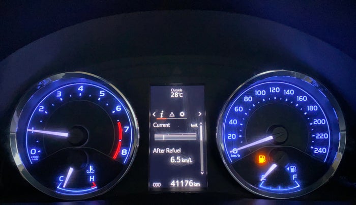 2017 Toyota Corolla Altis G, Petrol, Manual, 41,239 km, Odometer Image