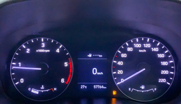 2018 Hyundai Creta 1.6 SX (O) CRDI, Diesel, Manual, 58,600 km, Odometer Image
