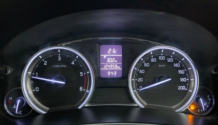 2014 Maruti Ciaz ZDI, Diesel, Manual, 1,25,015 km, Odometer Image