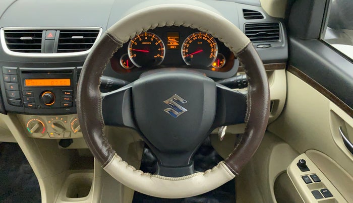2014 Maruti Swift Dzire VXI, Petrol, Manual, 42,213 km, Steering Wheel Close Up