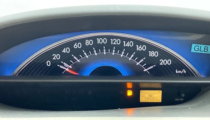 2013 Toyota Etios G, Petrol, Manual, 79,494 km, Odometer Image