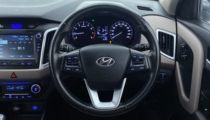 2020 Hyundai Creta SX PETROL MT, Petrol, Manual, 8,193 km, Steering Wheel Close Up
