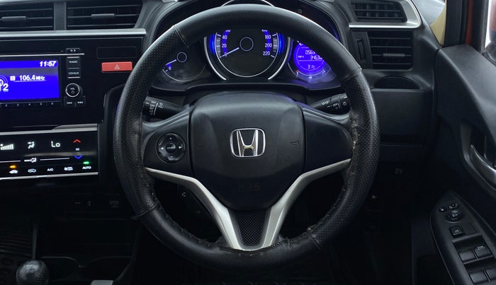 2016 Honda Jazz 1.2 V MT, Petrol, Manual, 56,361 km, Steering Wheel Close Up