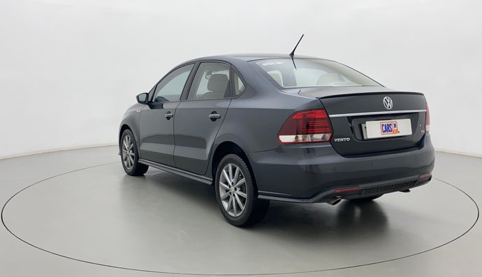 2019 Volkswagen Vento 1.2 TSI HIGHLINE PLUS AT, Petrol, Automatic, 84,025 km, Left Back Diagonal