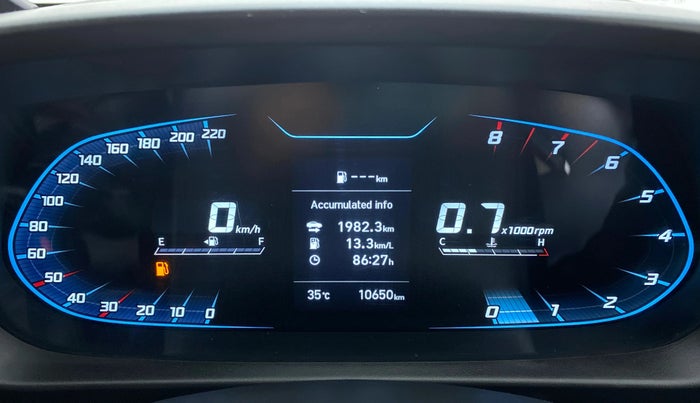 2021 Hyundai NEW I20 SPORTZ 1.2 MT, Petrol, Manual, 10,721 km, Odometer Image