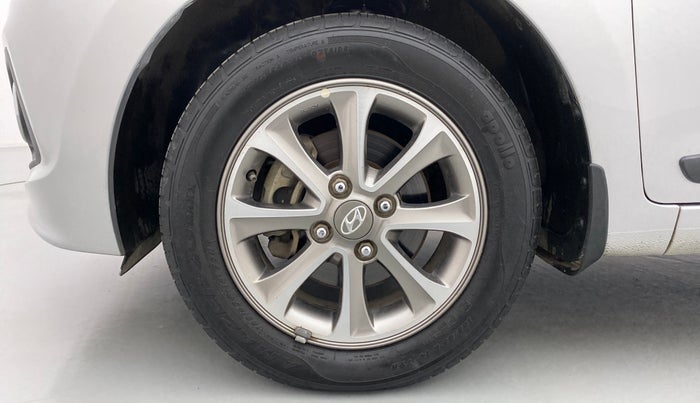 2016 Hyundai Grand i10 ASTA 1.2 (O) VTVT, Petrol, Manual, 39,995 km, Left Front Wheel