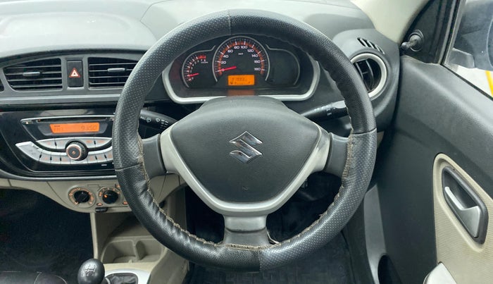 2018 Maruti Alto K10 VXI P, Petrol, Manual, 92,090 km, Steering Wheel Close Up