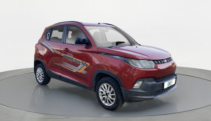 2015 Mahindra Kuv100 K8 5 STR, Petrol, Manual, 28,462 km, Right Front Diagonal
