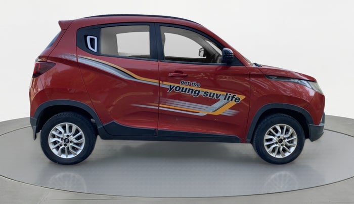 2015 Mahindra Kuv100 K8 5 STR, Petrol, Manual, 28,462 km, Right Side View