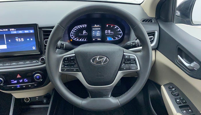 2021 Hyundai Verna SX PETROL MT, Petrol, Manual, 2,291 km, Steering Wheel Close Up