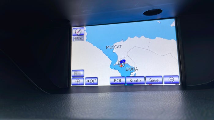 LEXUS ES250-GPS Navigation System Update Needed