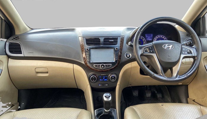 2016 Hyundai Verna FLUIDIC 1.6 SX VTVT OPT, Petrol, Manual, 73,749 km, Dashboard