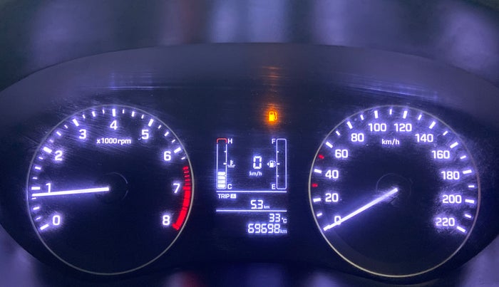 2017 Hyundai Elite i20 SPORTZ 1.2, Petrol, Manual, 68,213 km, Odometer Image