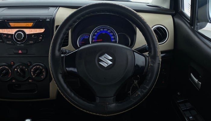 2018 Maruti Wagon R 1.0 VXI AMT, Petrol, Automatic, 34,403 km, Steering Wheel Close Up