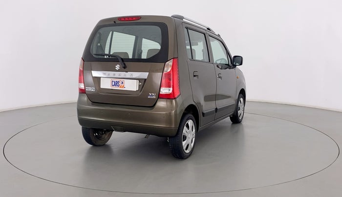 2018 Maruti Wagon R 1.0 VXI AMT, Petrol, Automatic, 34,403 km, Right Back Diagonal