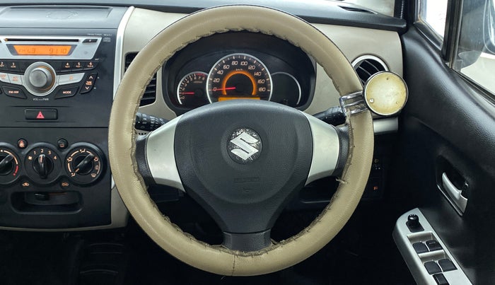 2016 Maruti Wagon R 1.0 VXI OPT, Petrol, Manual, 30,873 km, Steering Wheel Close Up