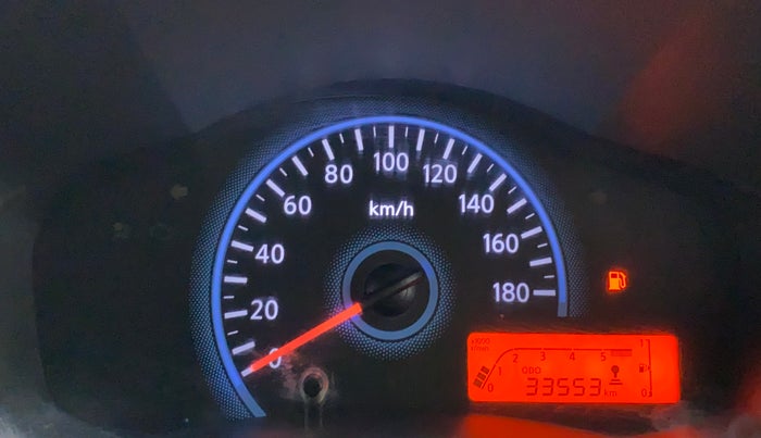 2018 Datsun Redi Go A, Petrol, Manual, 33,659 km, Odometer Image