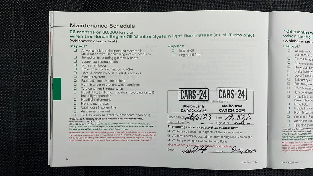 2018 Honda CR-V Vti (2wd), Automatic, 79898 km, Service History