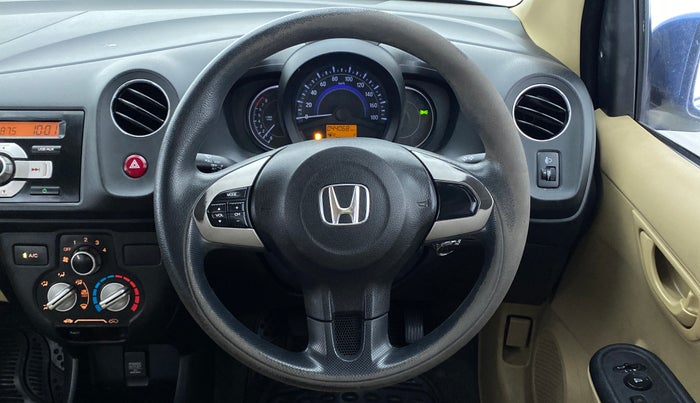 2015 Honda Amaze 1.2 SMT I VTEC, Petrol, Manual, 44,068 km, Steering Wheel Close Up