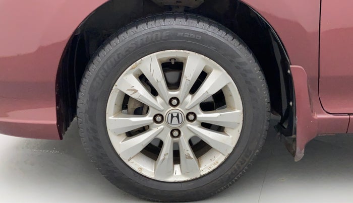 2012 Honda City V AT, Petrol, Automatic, 56,992 km, Left Front Wheel