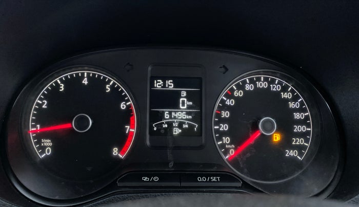 2016 Volkswagen Ameo COMFORTLINE 1.2, Petrol, Manual, 61,496 km, Odometer Image