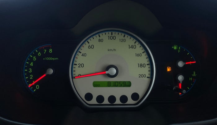 2010 Hyundai i10 MAGNA 1.2, Petrol, Manual, 81,121 km, Odometer Image