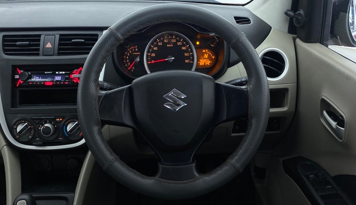 2015 Maruti Celerio VXI AGS, Petrol, Automatic, 47,021 km, Steering Wheel Close Up