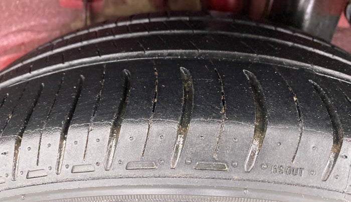 2015 Hyundai Elite i20 ASTA 1.2, Petrol, Manual, 58,501 km, Left Rear Tyre Tread