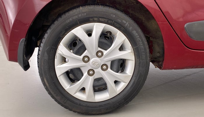 2013 Hyundai Grand i10 SPORTZ 1.1 CRDI, Diesel, Manual, 88,117 km, Right Rear Wheel