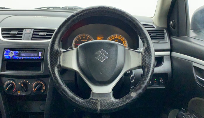 2013 Maruti Swift VXI D, Petrol, Manual, 98,529 km, Steering Wheel Close Up