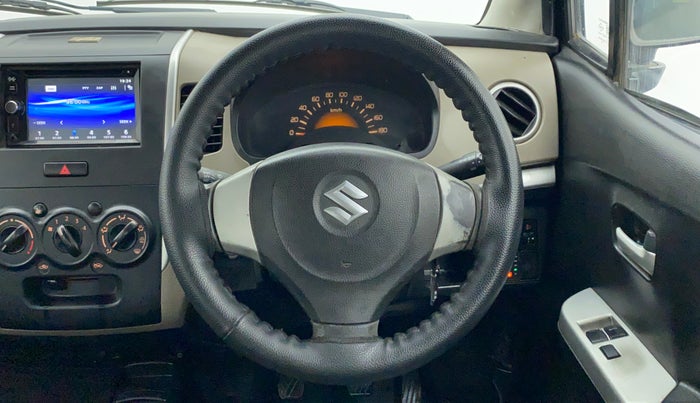 2015 Maruti Wagon R 1.0 LXI CNG, CNG, Manual, 95,665 km, Steering Wheel Close Up