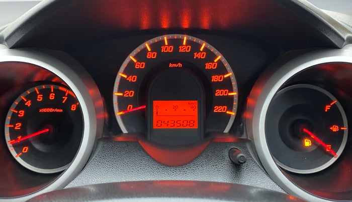 2012 Honda Jazz 1.2 SELECT I VTEC, Petrol, Manual, 43,571 km, Odometer Image