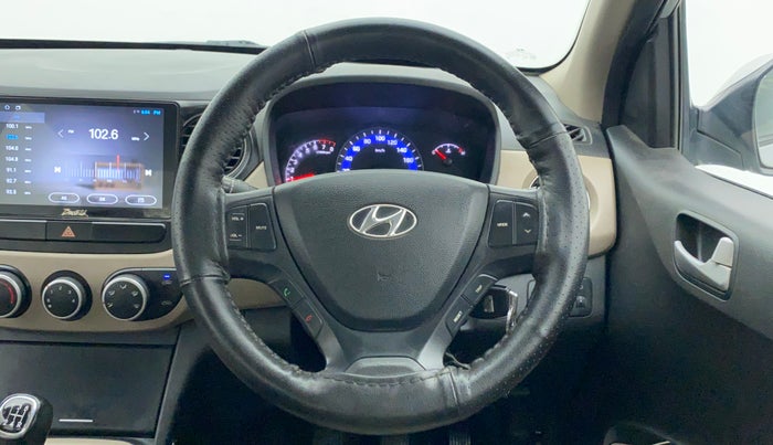2014 Hyundai Xcent S 1.2 OPT, Petrol, Manual, 49,390 km, Steering Wheel Close Up